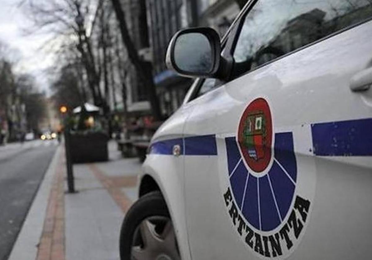 Foto de archivo de la Ertzaintza