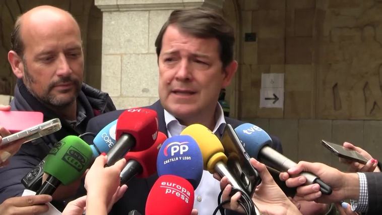 Mañueco anima a la movilización en las urnas