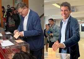 Mazón y Puig llaman a acudir a votar para que la Comunidad Valenciana sea líder de participación