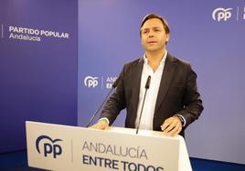 Antonio Repullo subraya el «respaldo histórico» al PP en Andalucía, especialmente en el interior