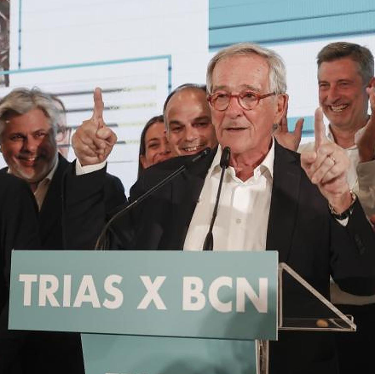 Trias gana las elecciones en Barcelona a Colau y Collboni y ERC retrocede en Cataluña