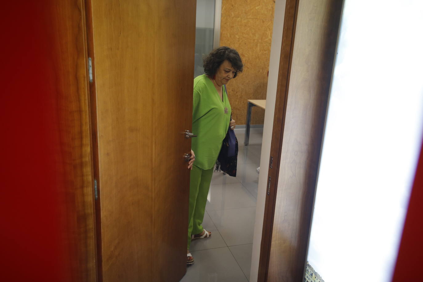 El ambiente en la sede del PSOE de Córdoba, en imágenes