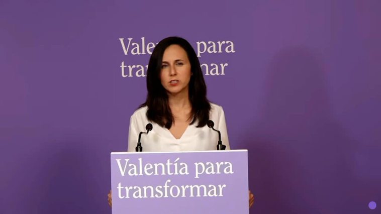 Belarra anuncia que Podemos y Sumar trabajan ya para presentarse juntos a las elecciones del 23J