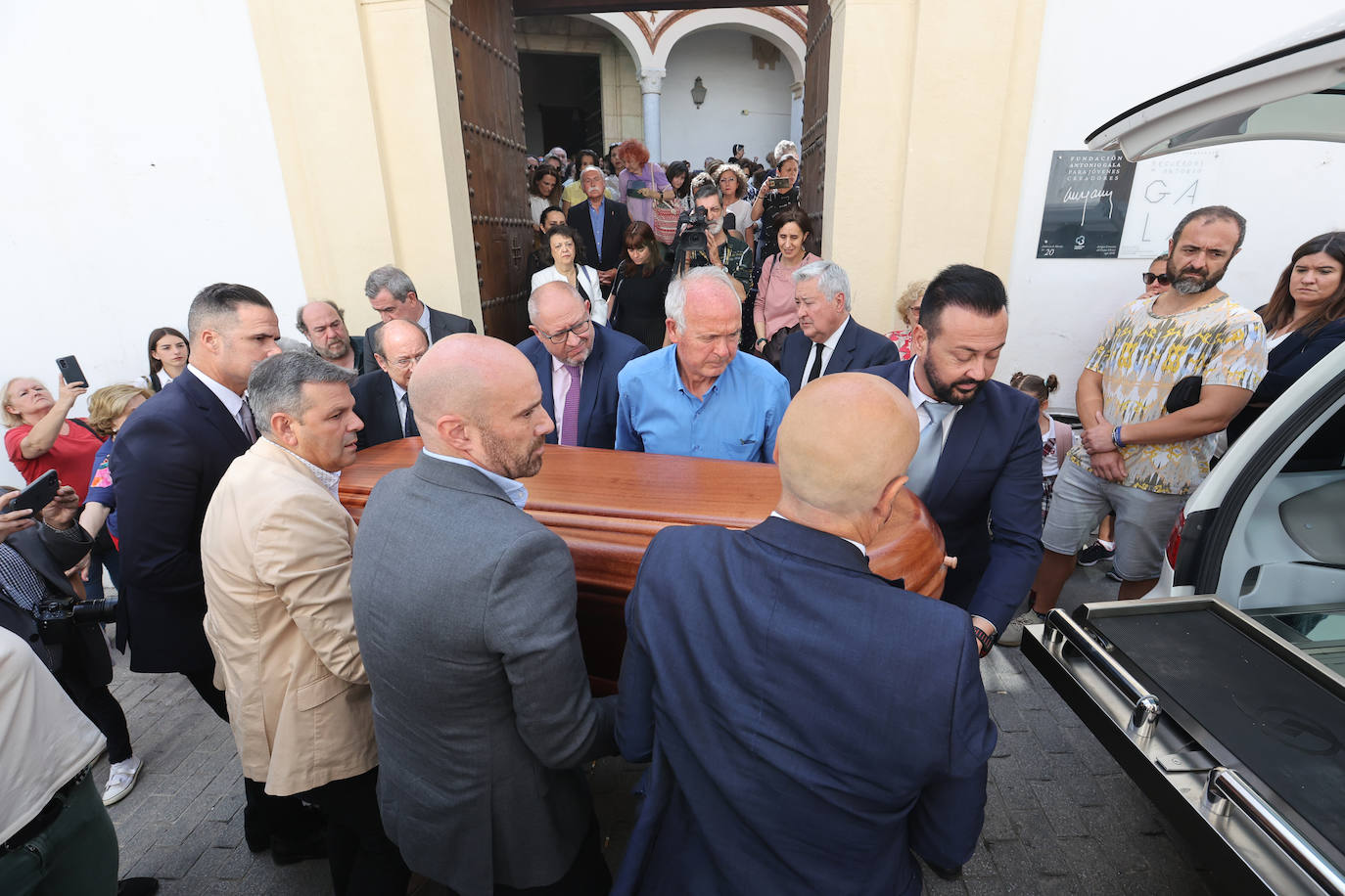 La despedida de Antonio Gala en Córdoba, en imágenes