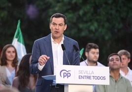 Juanma Moreno cree que el adelanto electoral es «una huida hacia adelante» de Pedro Sánchez