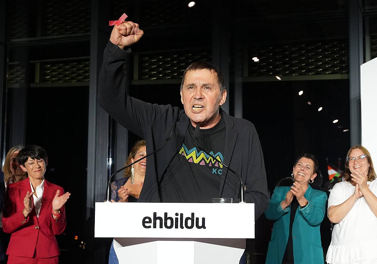 El coordinador general de EH Bildu, Arnaldo Otegi