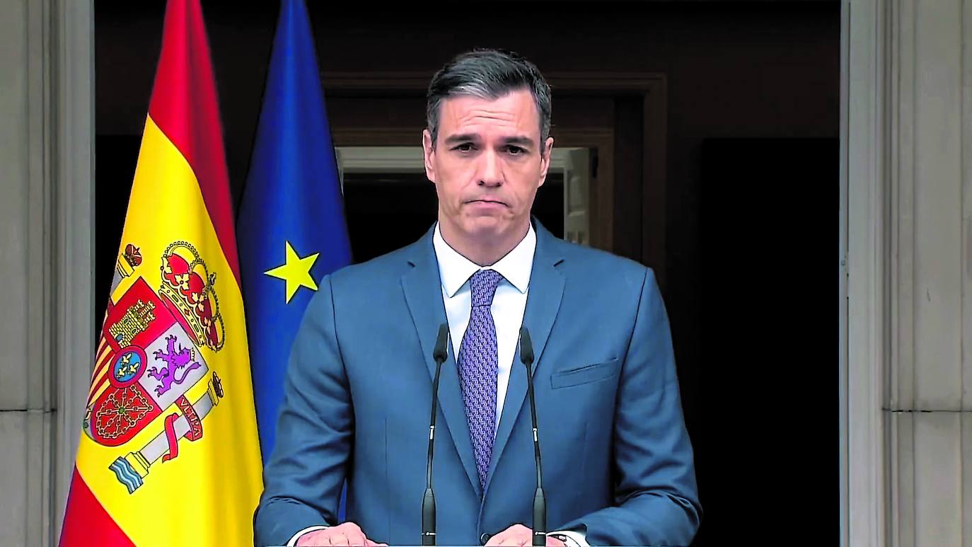 Pedro Sánchez anuncia el adelanto electoral
