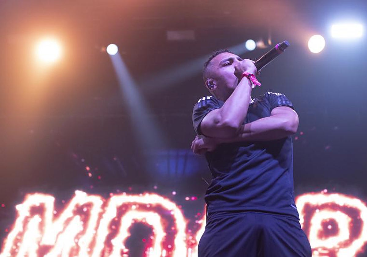 El rapero Morad durante el Festival Sonar de 2022