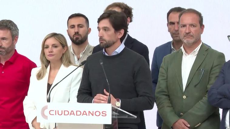 Ciudadanos renuncia a presentarse a las elecciones generales tras el fracaso del 28M
