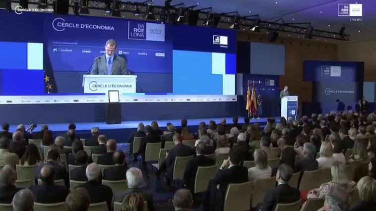 Felipe VI asegura que hay "muchas oportunidades de progreso si se gestionan bien"