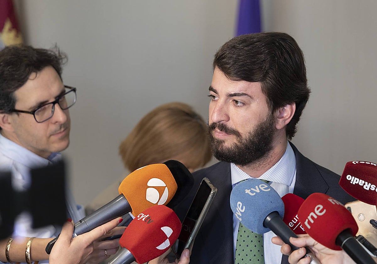 El vicepresidente de la Junta, Juan García Gallardo