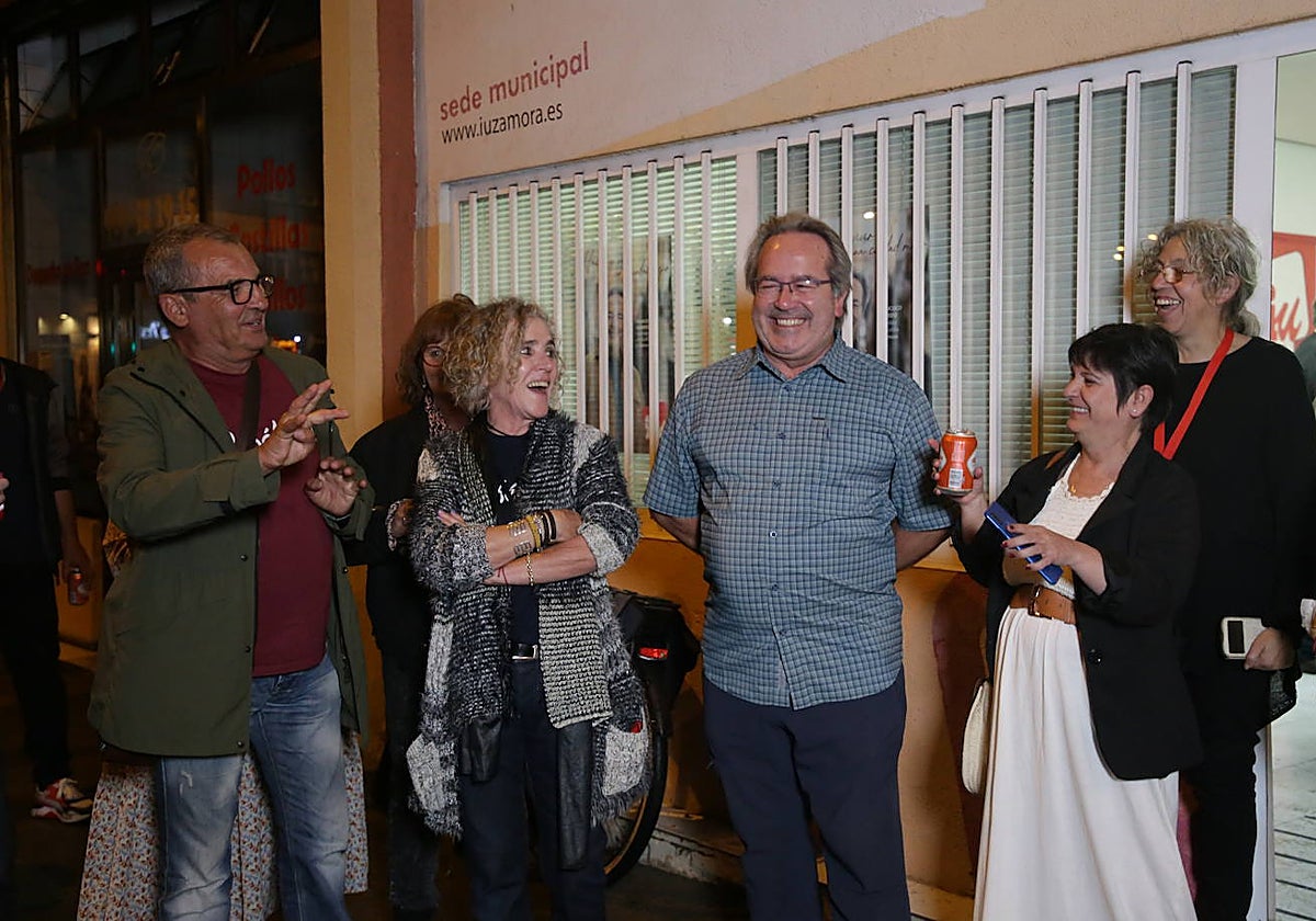 Guarido. tras conocer los resultados de la jornada electoral