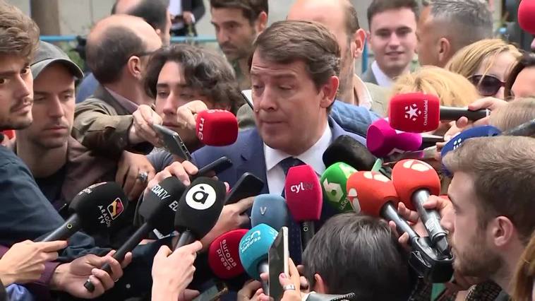 Mañueco cree que España pide un "cambio urgente"