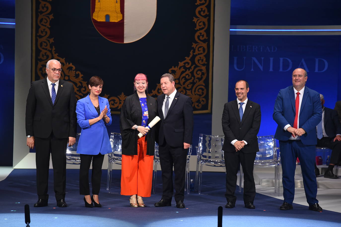 Todas las imágenes de los galardonados en el acto institucional del Día de Castilla-La Mancha en Manzanares