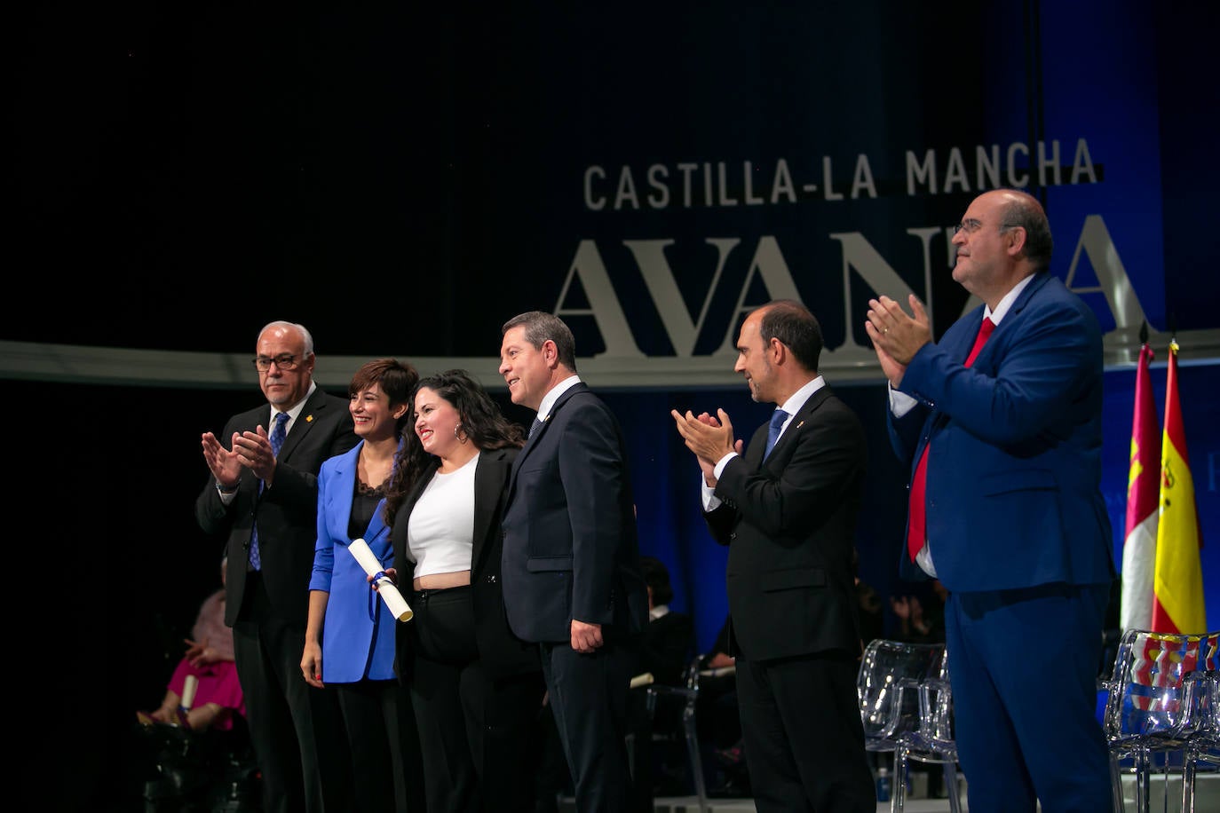 Todas las imágenes de los galardonados en el acto institucional del Día de Castilla-La Mancha en Manzanares