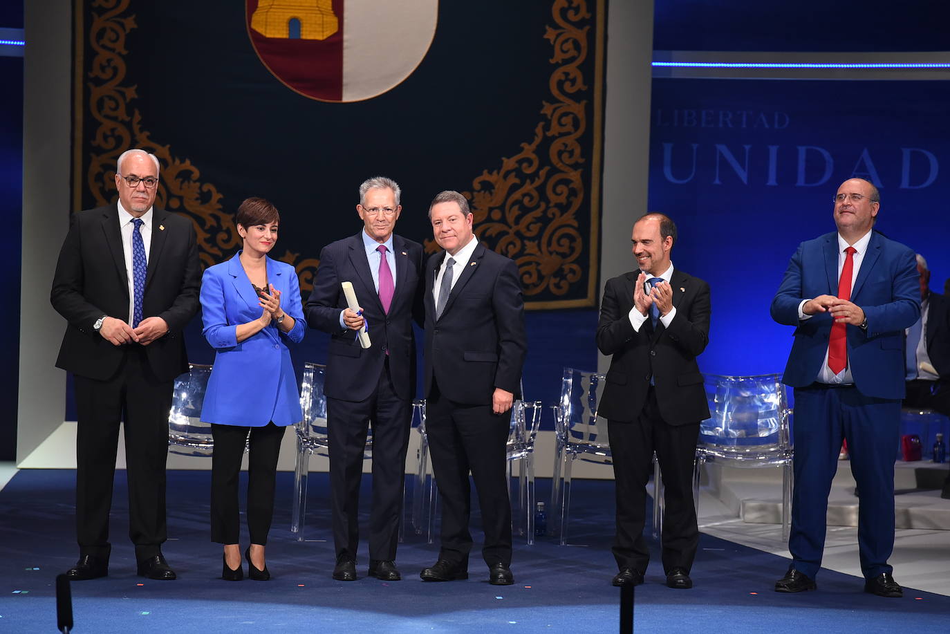 Todas las imágenes de los galardonados en el acto institucional del Día de Castilla-La Mancha en Manzanares