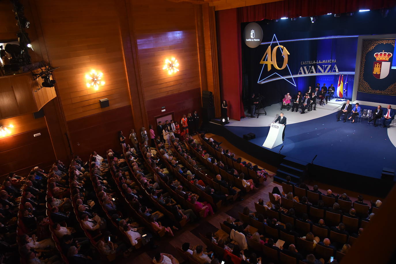 Todas las imágenes de los galardonados en el acto institucional del Día de Castilla-La Mancha en Manzanares