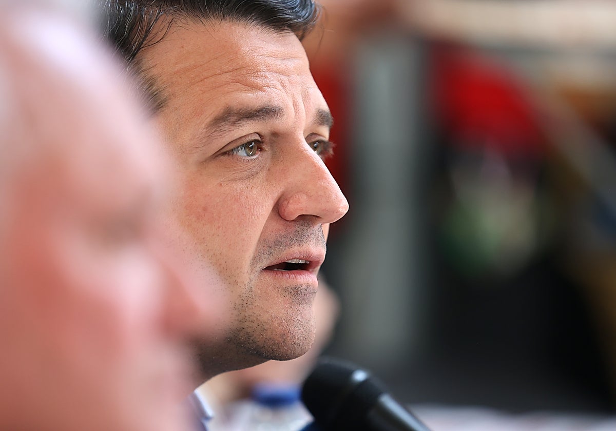 El alcalde en funciones, este miércoles