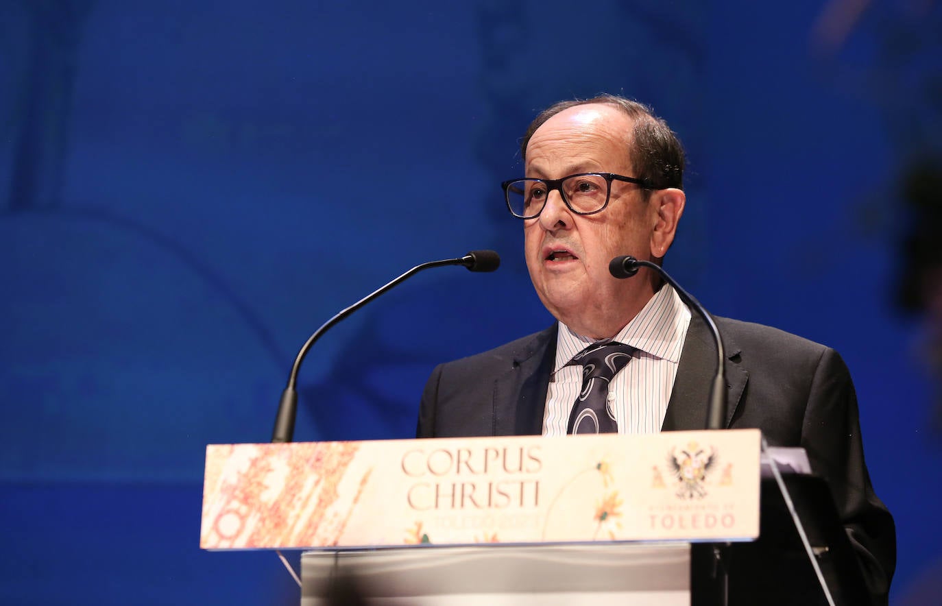 Rafael del Cerro, durante el pregón