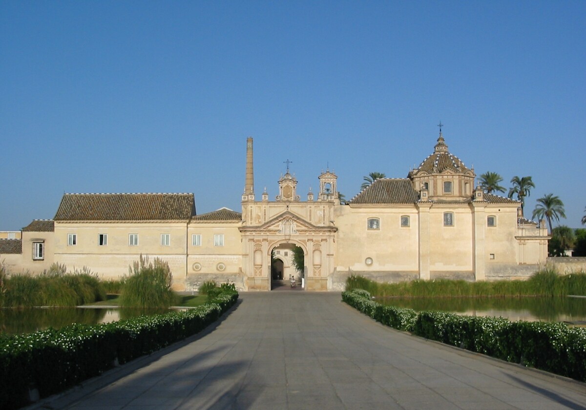 La sede principal de la UNIA está en el Monasterio de la Cartuja de Sevilla