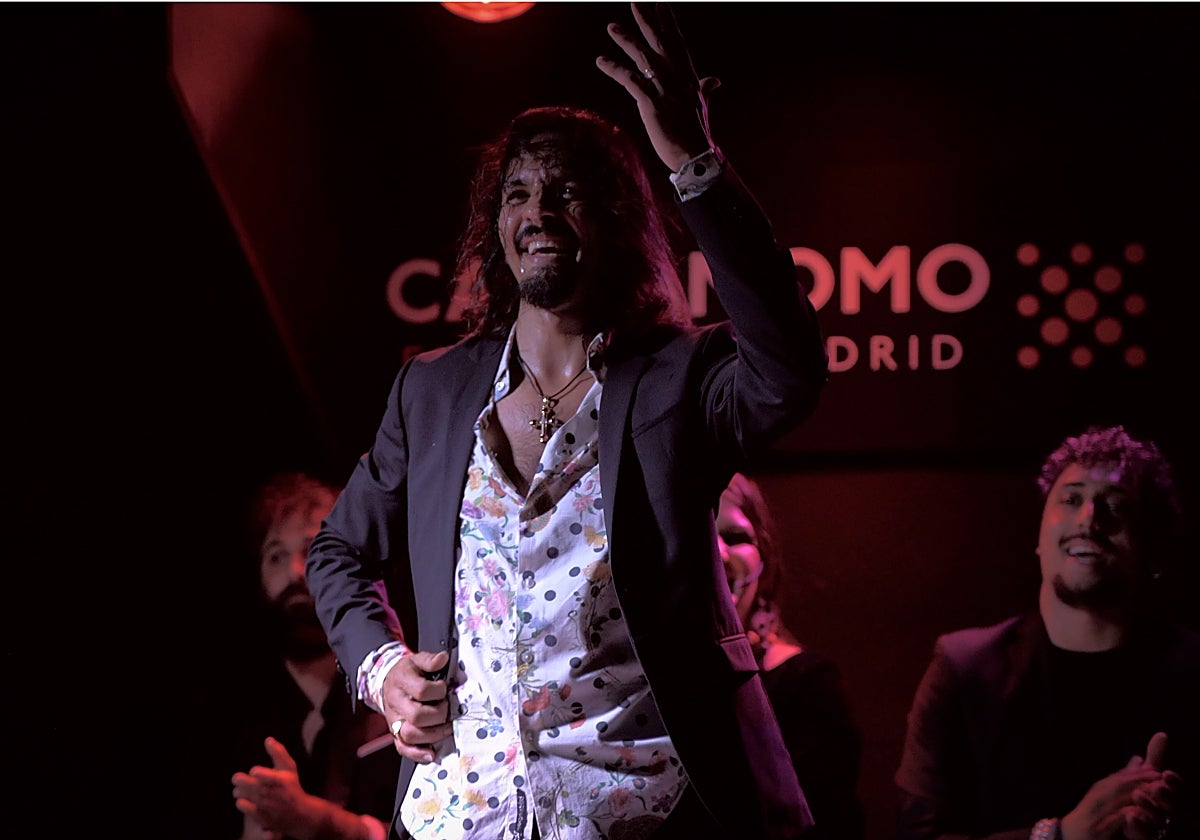 Farruquito, durante su última visita a Cardamomo