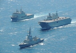 Granada y Motril se preparan para el 'desembarco' de 3.100 militares, 11 buques de guerra y 70 aeronaves
