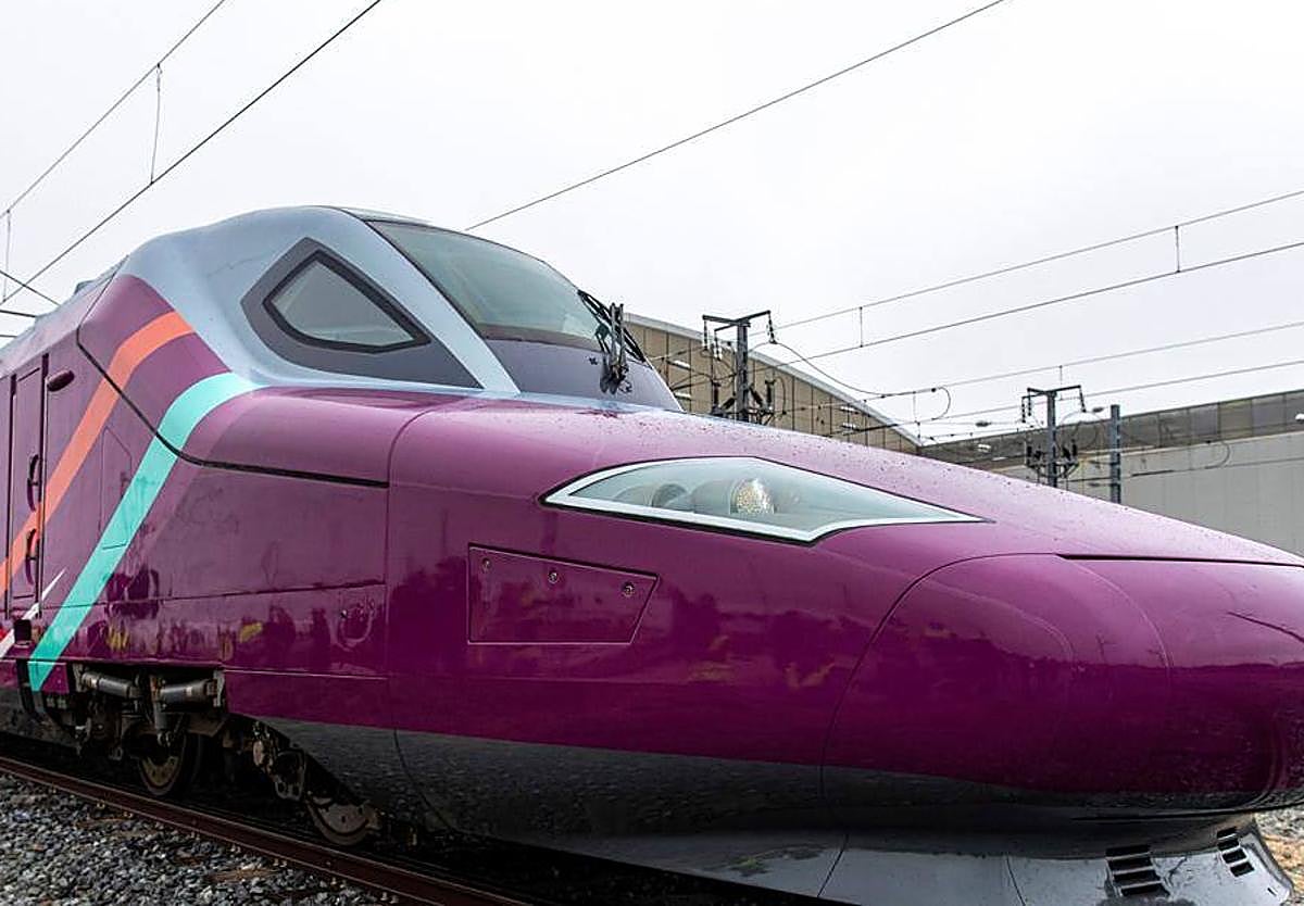 Imagen de un tren AVLO