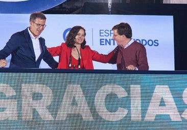 Ayuso y Almeida versionan el tándem de Aguirre y Gallardón en Madrid 12 años después