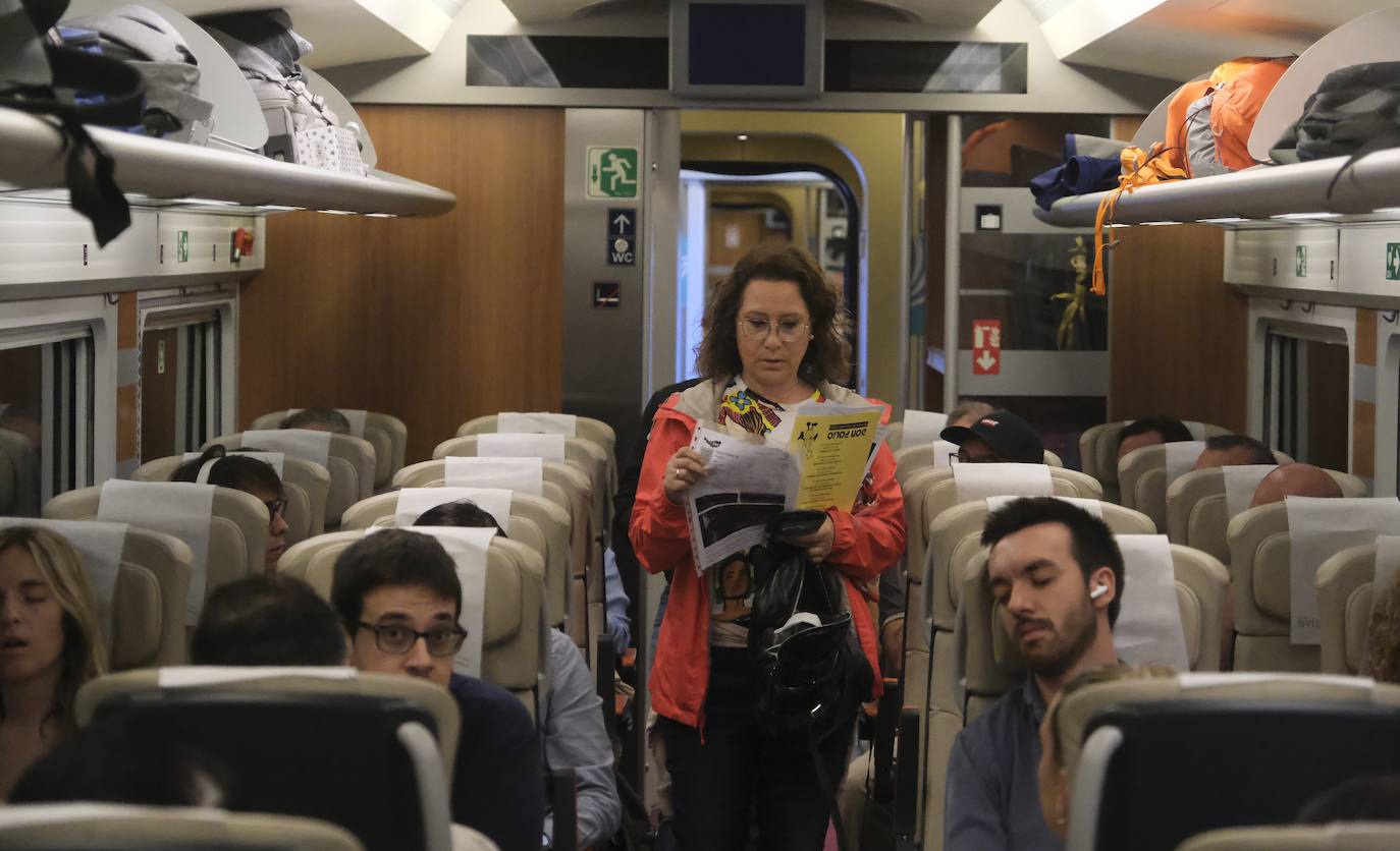 El viaje inaugural de Avlo desde Córdoba, en imágenes