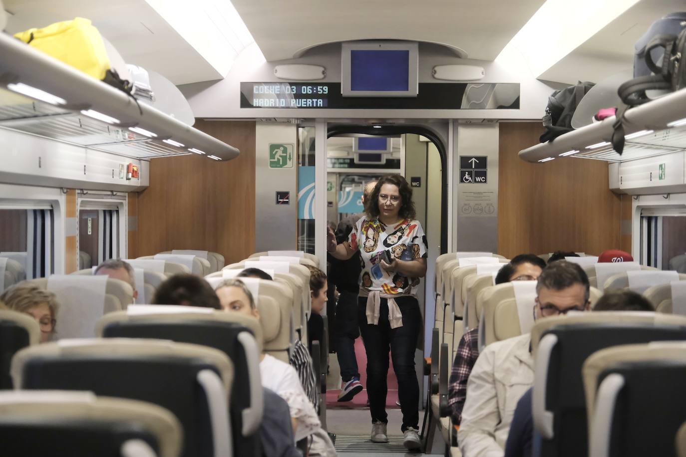 El viaje inaugural de Avlo desde Córdoba, en imágenes