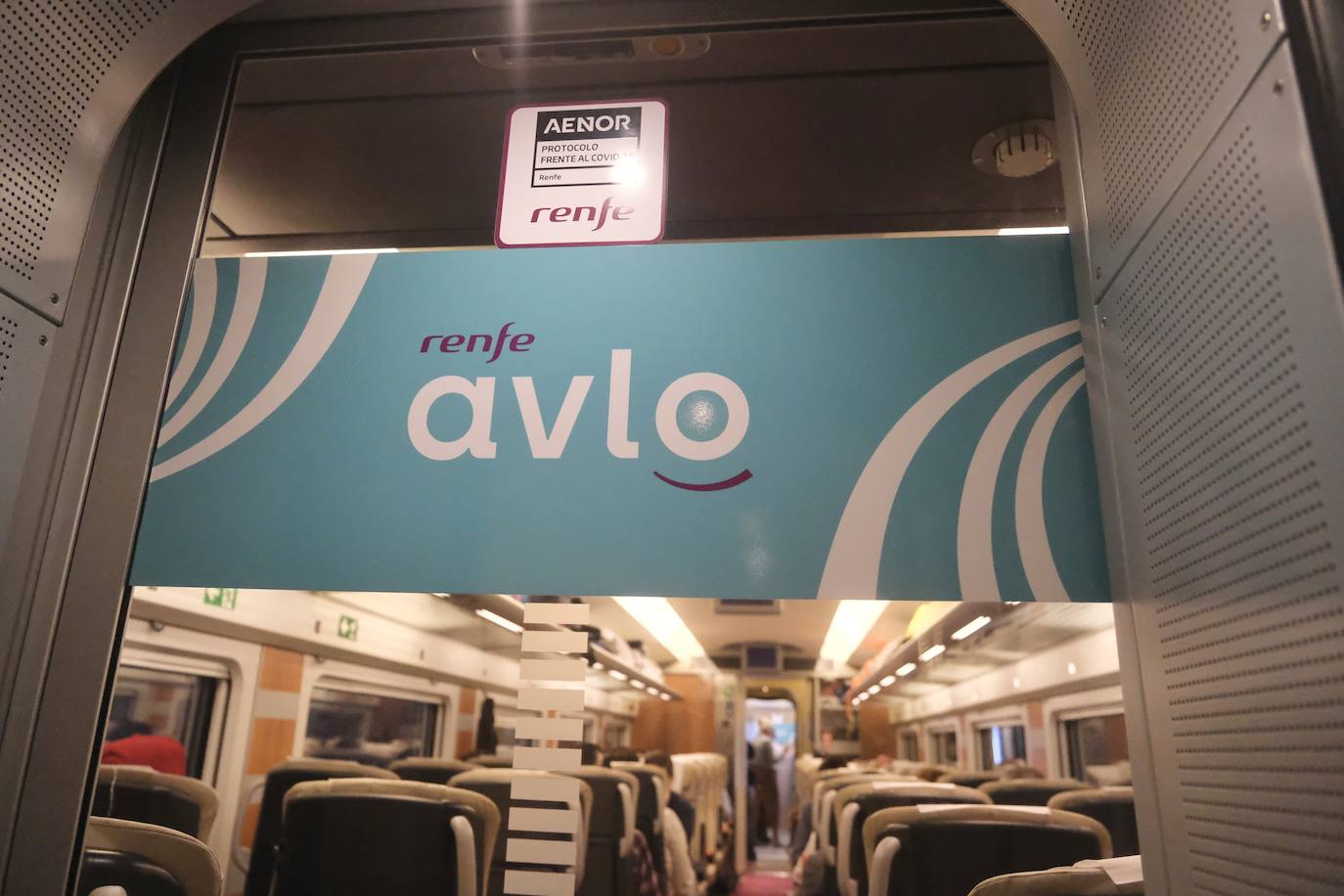 El viaje inaugural de Avlo desde Córdoba, en imágenes