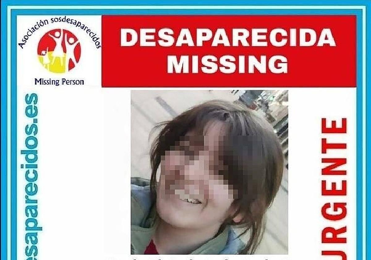 Carte de la desaparición de la víctima
