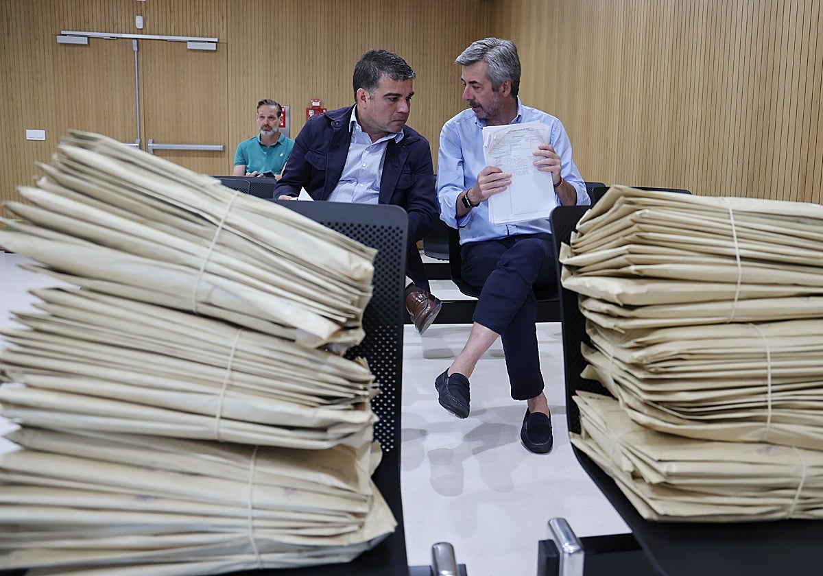 León y Torrico, en el recuento de la Junta Electoral de Córdoba de este viernes