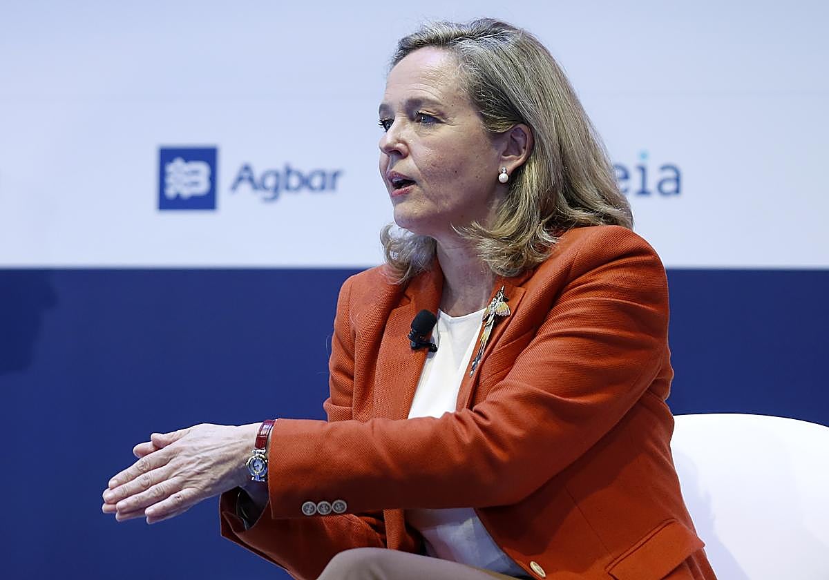 Nadia Calviño, en una intervención en el Cercle d'Economia