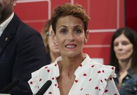 Cuando la socialista María Chivite ya negó pactos con Bildu en 2019