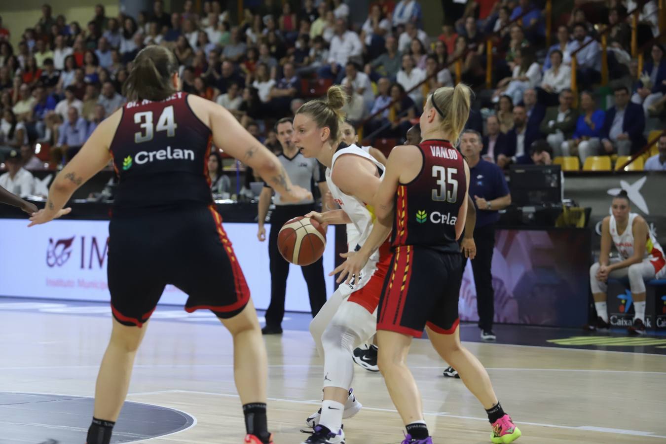 El España - Bélgica disputado este domingo en Córdoba, en imágenes