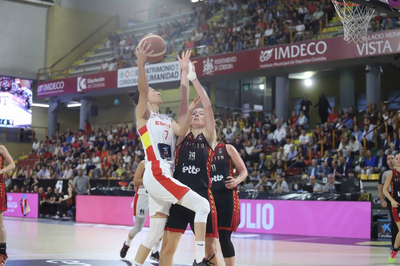 El España - Bélgica disputado este domingo en Córdoba, en imágenes