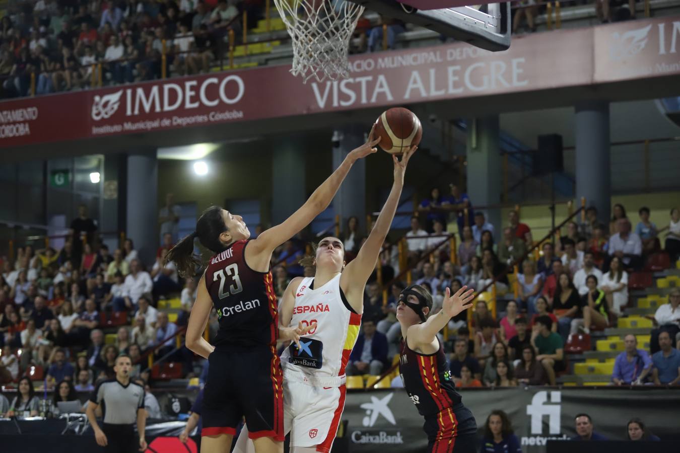 El España - Bélgica disputado este domingo en Córdoba, en imágenes