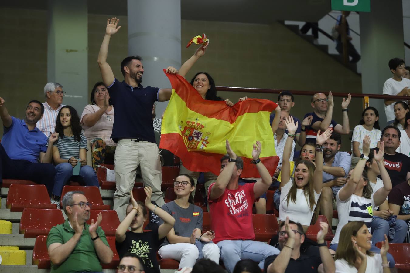 El España - Bélgica disputado este domingo en Córdoba, en imágenes
