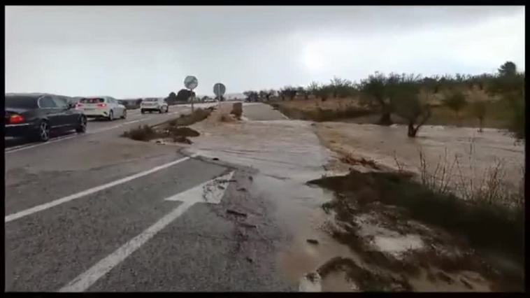 El temporal recorre el centro peninsular dejando también abundantes precipitaciones en el sureste