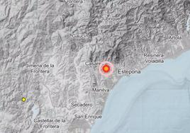 Registrado un terremoto en Málaga de magnitud 3 con epicentro en Casares