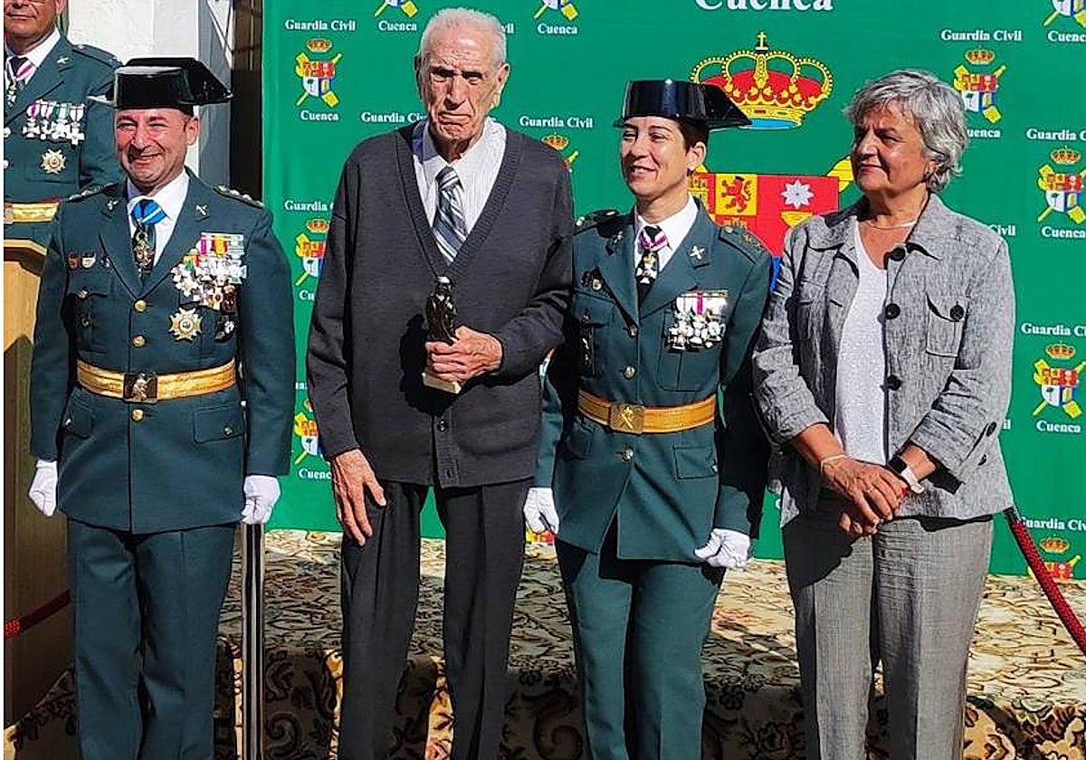 María Jesús Pascual ostenta el rango de teniente coronel