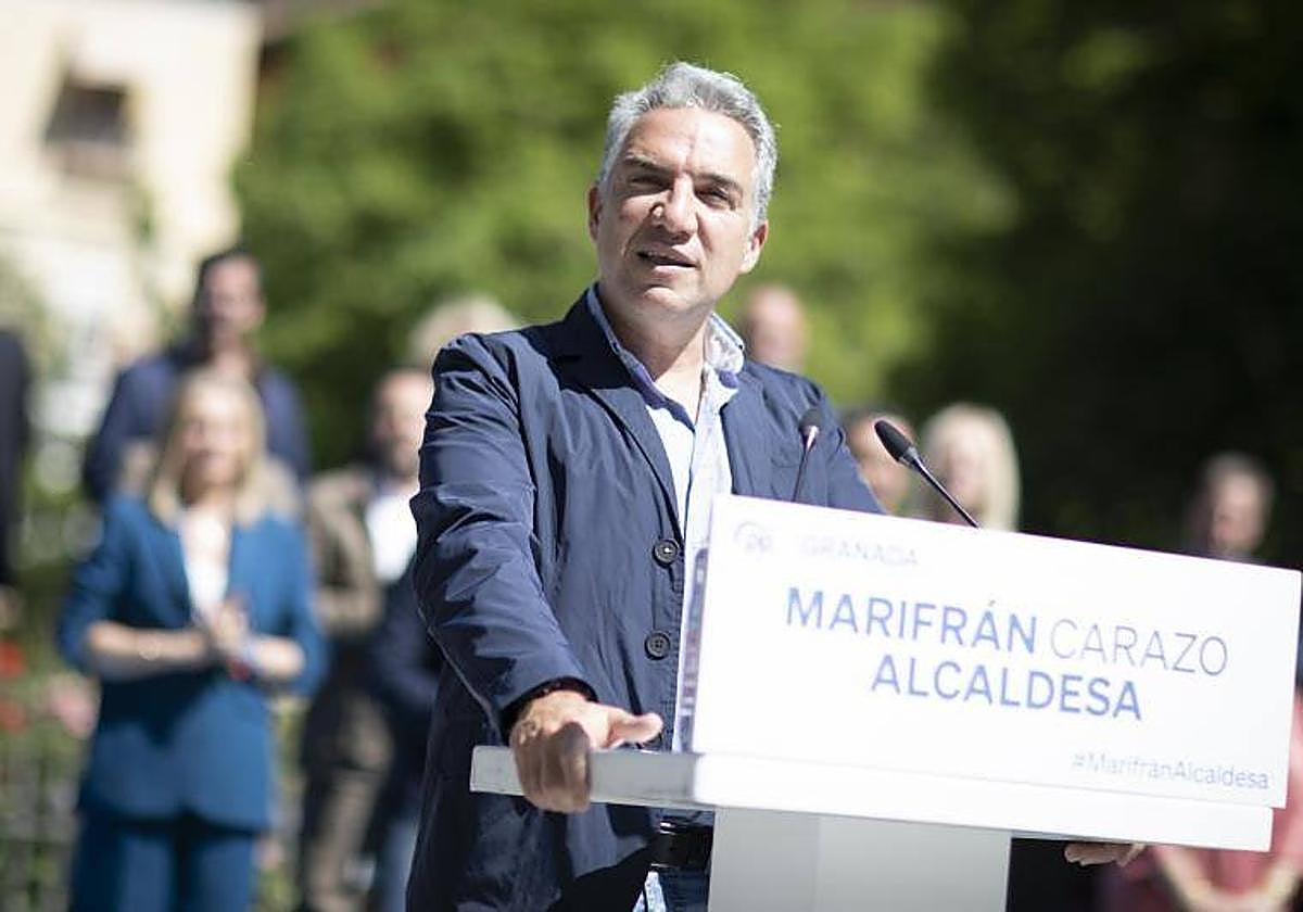 El coordinador general del PP, Elías Bendodo