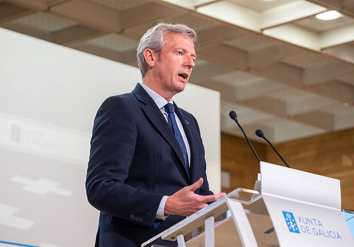 Alfonso Rueda, este Jueves en San Caetano