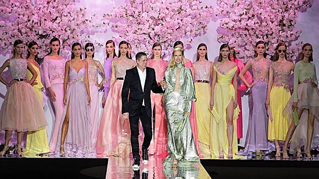 Imagen de uno de los desfiles de Hannibal Laguna