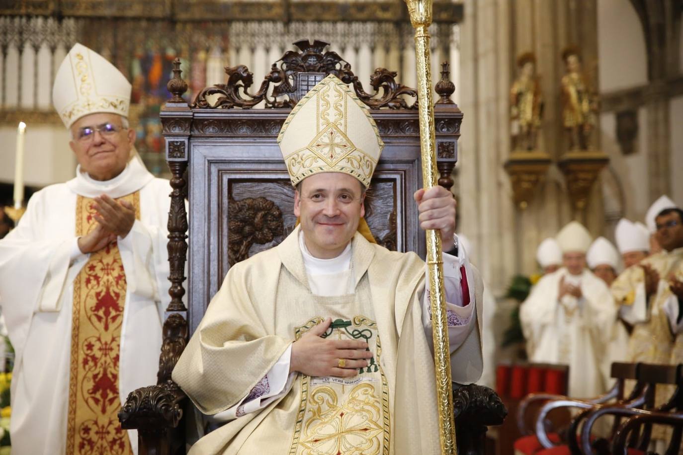 La ordenación y toma de posesión de Antonio Prieto como obispo de Alcalá de Henares, en imágenes