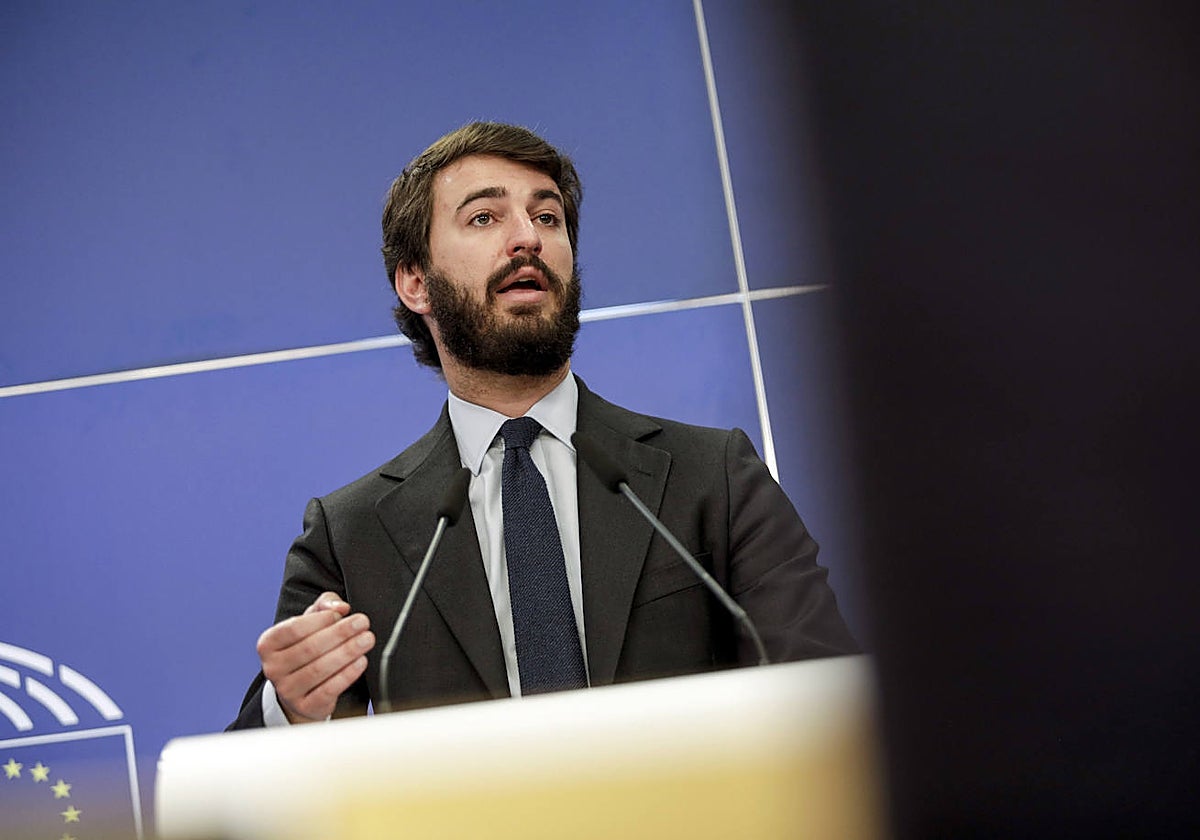 El vicepresidente de la Junta de Castilla y León, Juan García-Gallardo