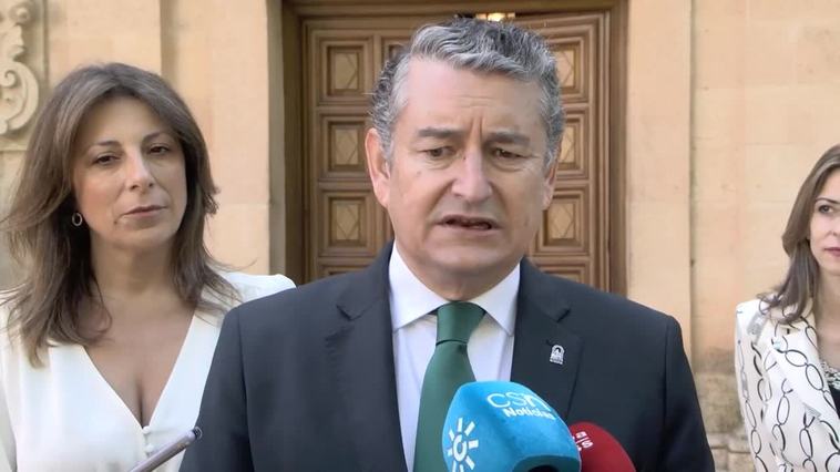 Sanz pide a Espadas que "rompa" con Sánchez por uso de las instituciones para atacar Andalucía