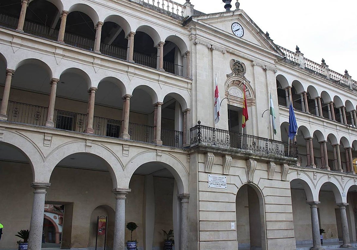 Fachada del Ayuntamiento de Andújar