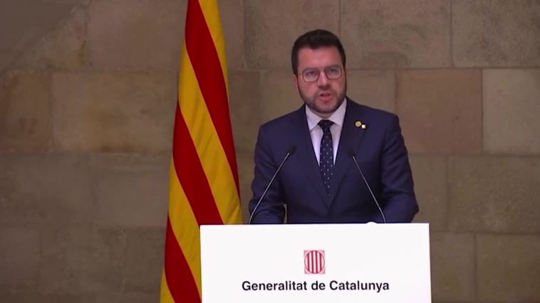 Aragonès encarga a los consellers "cristalizar todas las transformaciones"